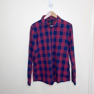 Flannel button up shirt